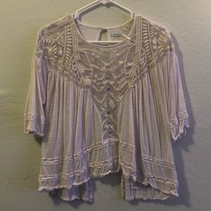 Urban Outfitters Open Back Lace Shirt💋