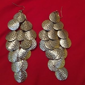 Layered dangling earrings