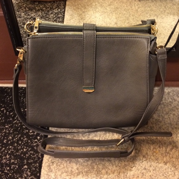Gray Crossbody Bag for G