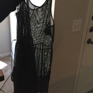 See through bikini dress