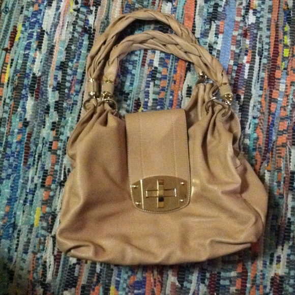 Blush pink purse
