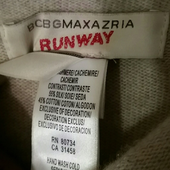 BCBG MaxAzria RUNWAY Cashmere dress - Picture 2 of 4