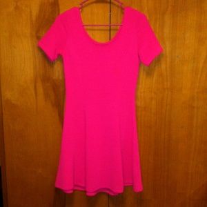 Pink flirty dress