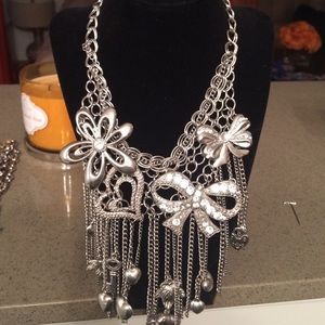 Sliver tone necklace