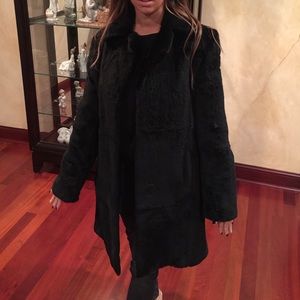 J Percy for Marvin Richards  black rabbit fur