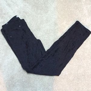 LAUREN CONRAD floral jeans