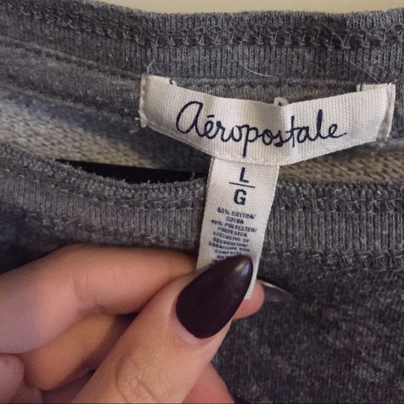 Grey Aeropostale Pullover - Picture 2 of 2