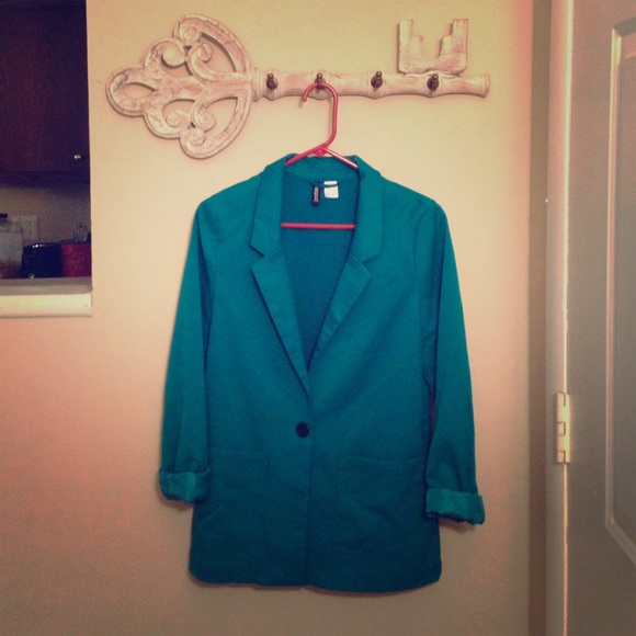 Turquoise H&M Blazer