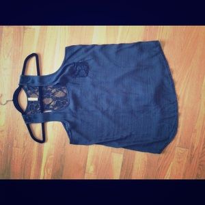 Black shirt with Lace