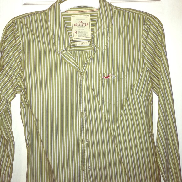 Hollister Button up blouse.