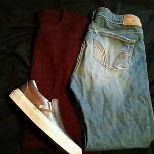 Hollister Skinny Jeans 26x31 size 3 short