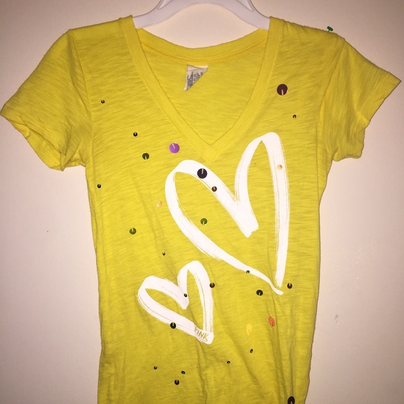 Yellow tee