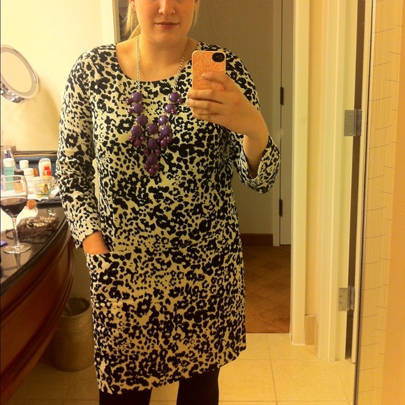 J. Crew Jules Dress sz 10 in Snowcat - Picture 2 of 2