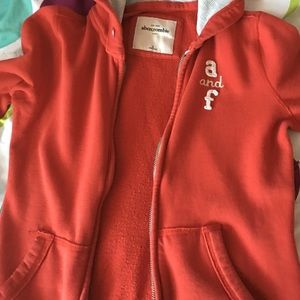 Abercrombie xl red jacket (kids)