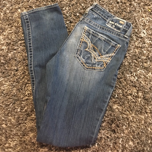 Big star Maddie skinny, mid rise