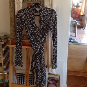 Diane Von Furstenberg dress.