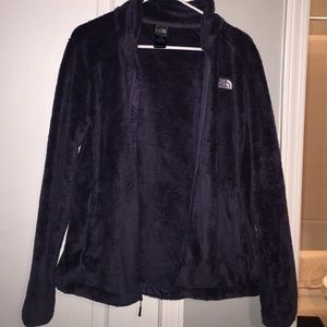 Dark purple soft North face jacket