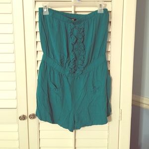Turquoise Romper