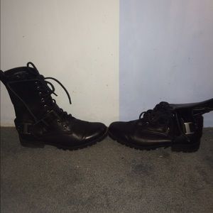 Forever 21 combat boots!