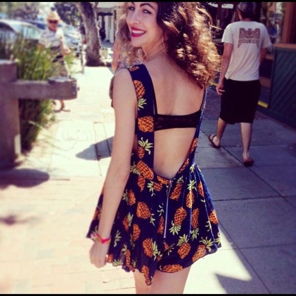 LF Pineapple Romper
