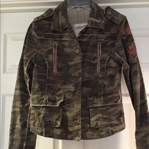 Aeropostale Military Camo Jacket