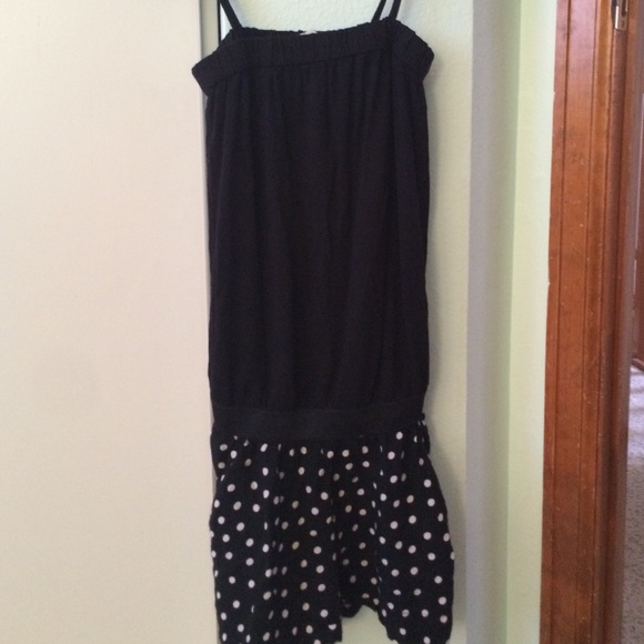 Black and White Romper