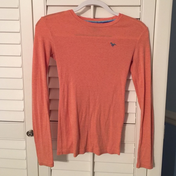 Orange Long Sleeve Shirt
