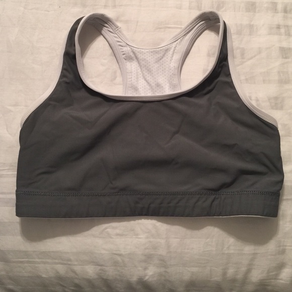 Grey Sports Bra