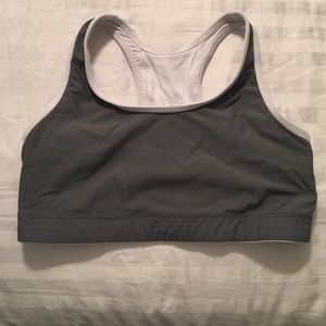 Grey Sports Bra