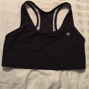 Black Sports Bra