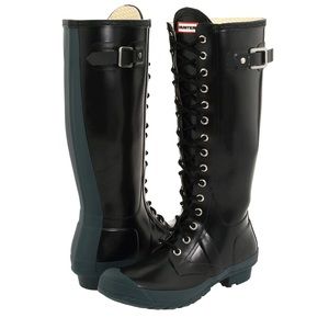 Clear out Sale! Hunter Lace-up Boots- Euro size 39