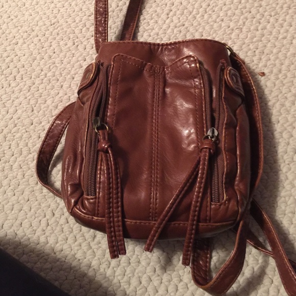 Brown small over the shoulder purse - Picture 1 of 4