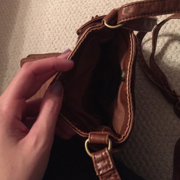 Brown small over the shoulder purse - Picture 3 of 4