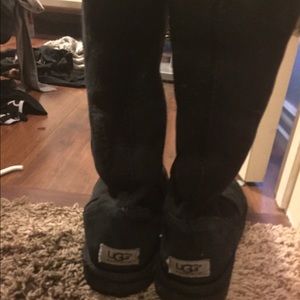 Authentic Tall Black Ugg Boots