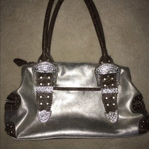 Silver Hand Bag