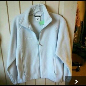 Light blue Columbia fleece