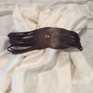 Linea Pelle Genuine Leather Bracelet