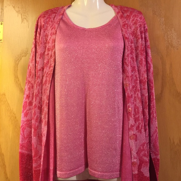 Metallic Sweater Set - Picture 2 of 3