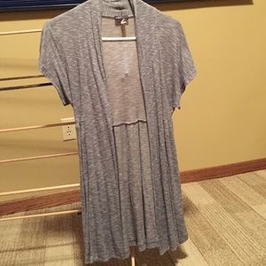 Gray cardigan from wet seal