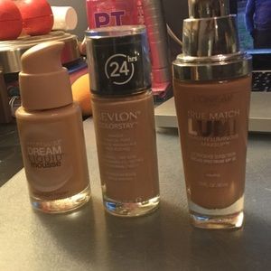 Drugstore foundations!