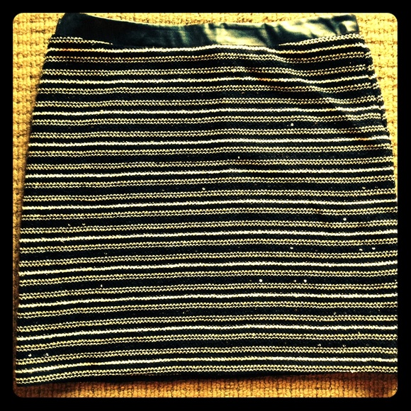 Gorgeous Sanctuary Skirt with leather like trim!