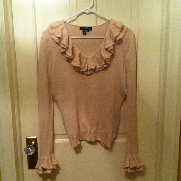 Ralph Lauren silk/cashmere blend sweater