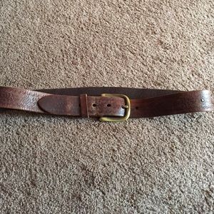 Genuine leather belt