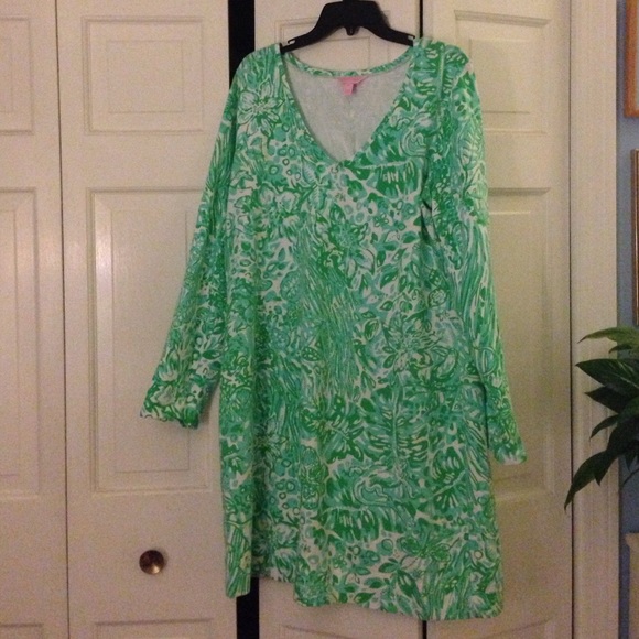 Lilly Pulitzer Bungle in the Jungle dress XL