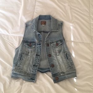 Denim vest