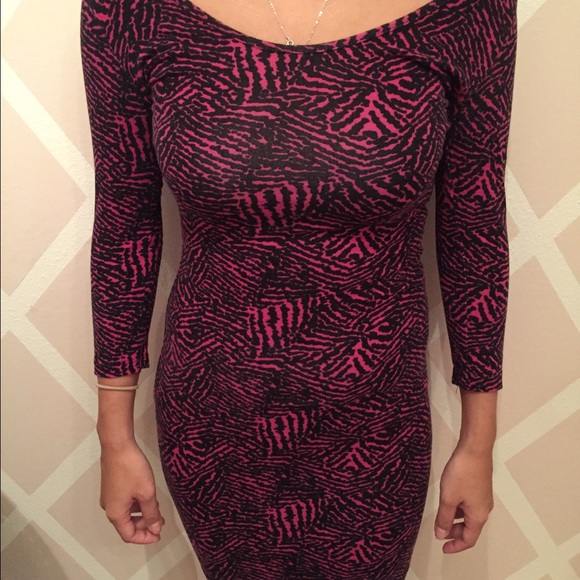 Material girl body con dress