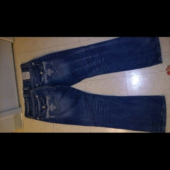 Mens Rock Revival Jeans