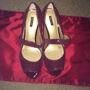 Alex Marie burgundy shoes