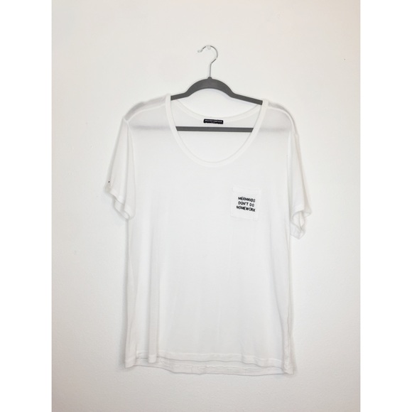 "mermaids don't do homework" brandy mel shirt