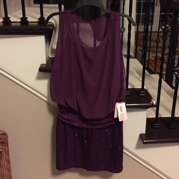 Purple dress